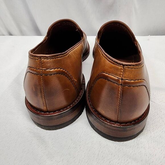 Allen Edmonds Randolph Penny Loafers Men’s Size 11.5 A Walnut Leather Dress Shoe